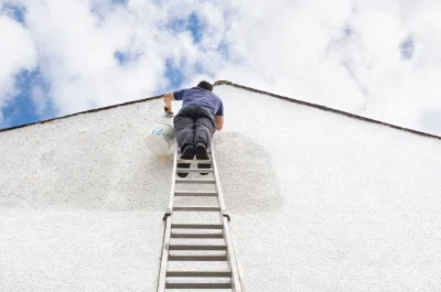 Peinture extérieure à Gronard — façades et ravalement